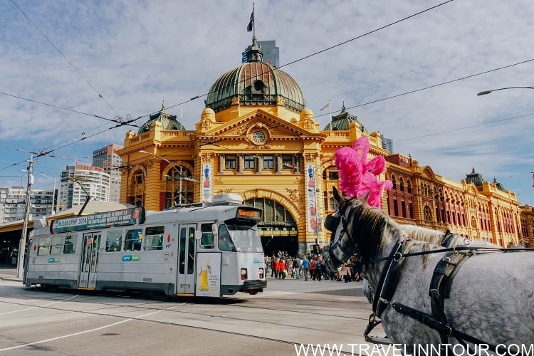 Flinders Street Railway Station Melbourne Australia 1