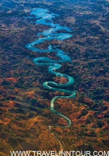 blue dragon river, Portugal
