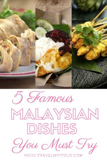Famous Malaysian Dishes Pin