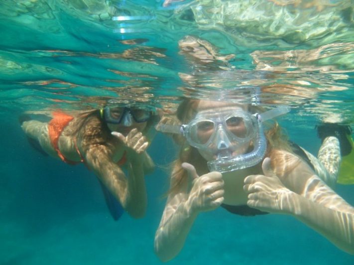 Snorkeling in chania