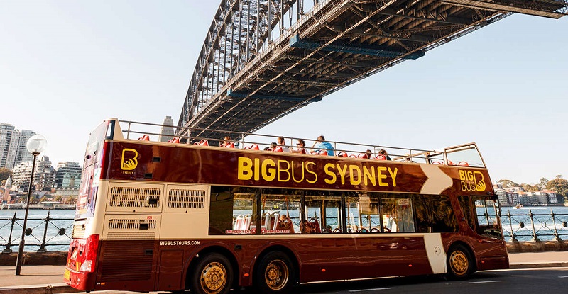 Big Bus Open Top Hop on Hop off Tour