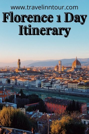 Florence 1 Day Itinerary