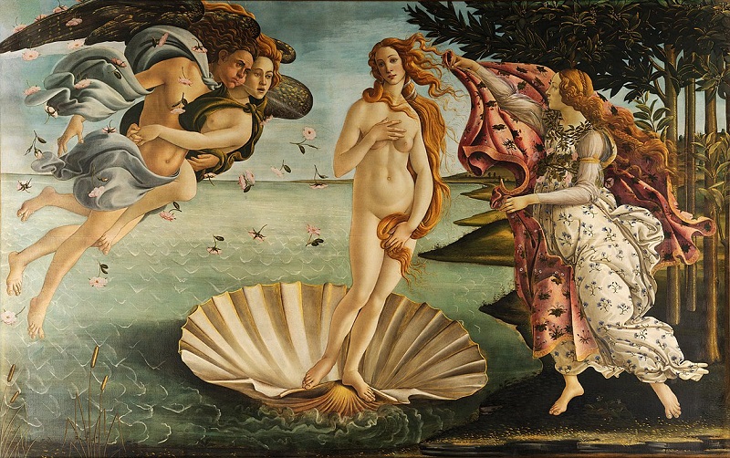 Sandro Botticelli The Birth of Venus c. 1484–1486