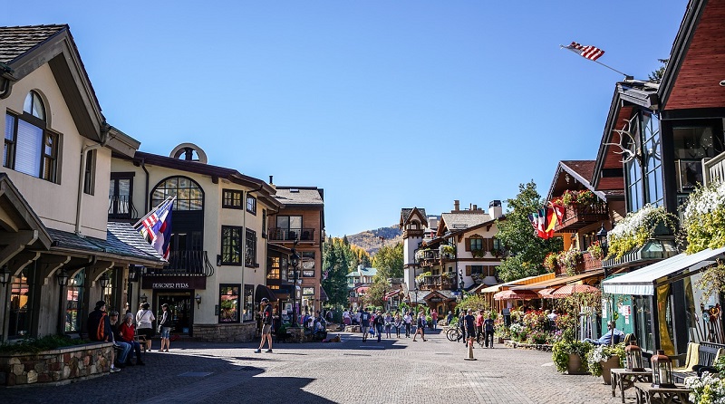 Vail Colorado Village - Best Places To Go On Vacation In The US