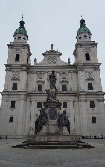 Salzburg Cathedral Marien Statue