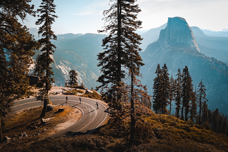 Glacier Point Road Yosemite - 1 Day Yosemite Itinerary