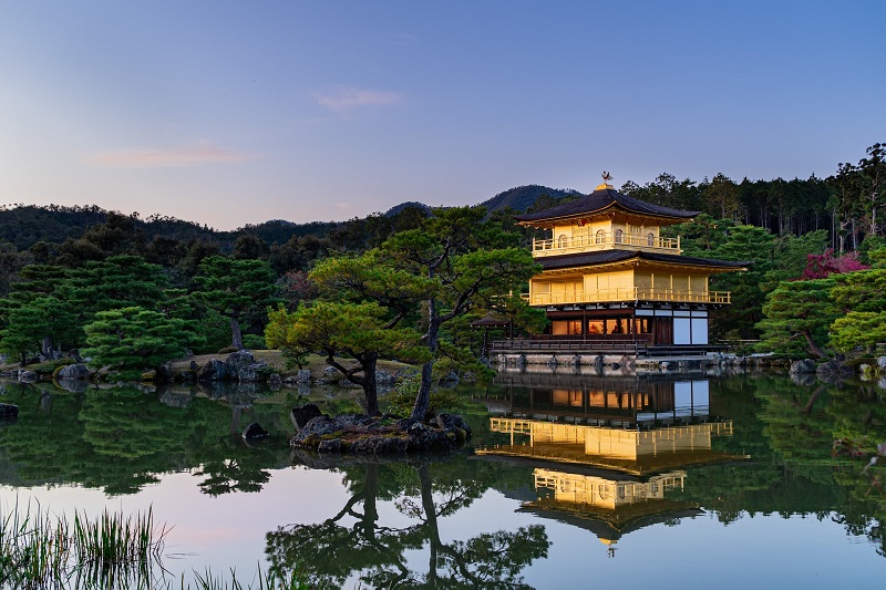 Kinkaku ji Temple Golden Pavilion Kyoto Japan - 2 day kyoto itinerary