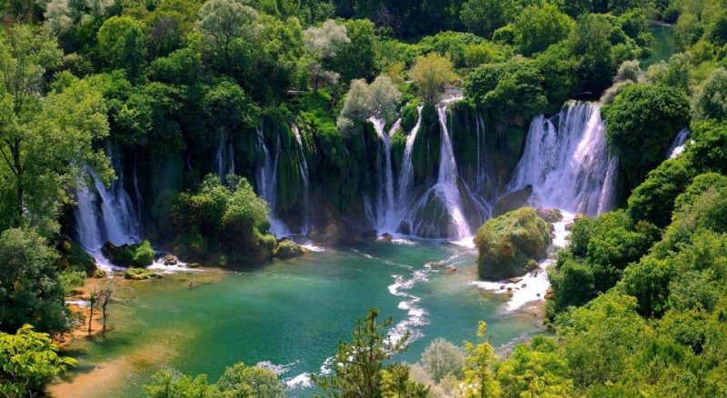 Kravica Waterfall stunning natural wonder - Mostar City Guide