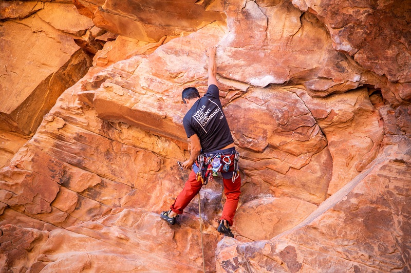 Rock Climbing in Red Rock Canyon