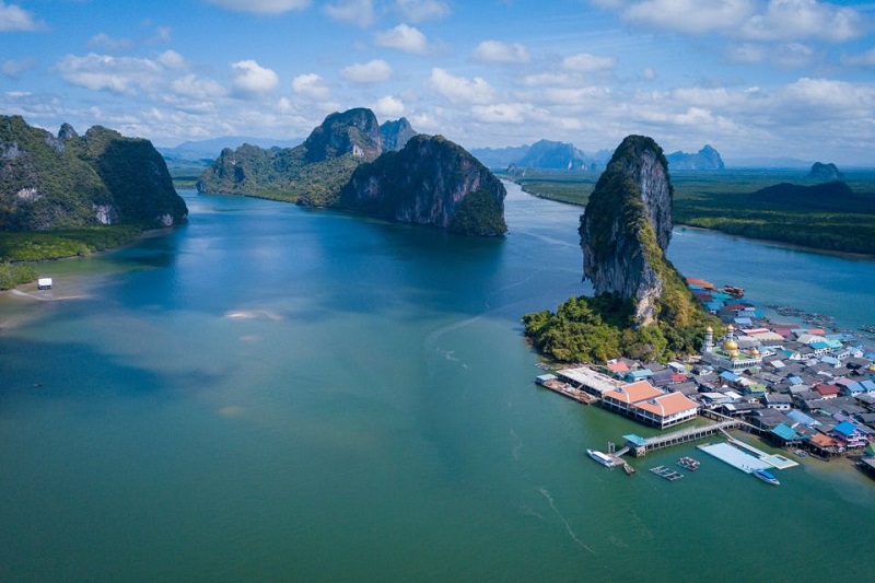 Bond island in Phang Nga Bay