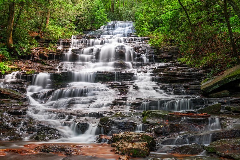 Minnehaha Falls Rabun County Georgia