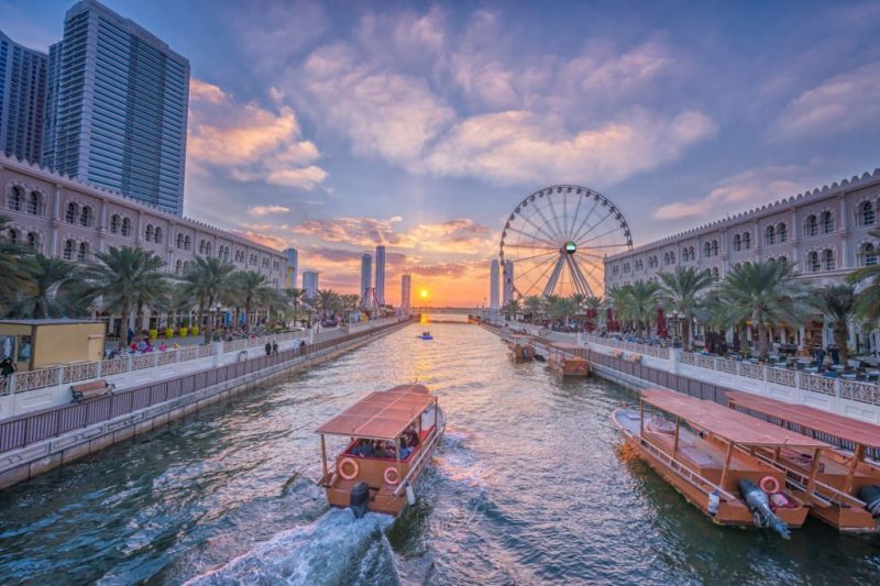 Ferris wheel in Al Qasba