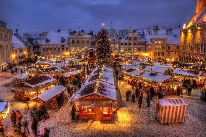 Tallinn Estonia Medieval Charm in Snow