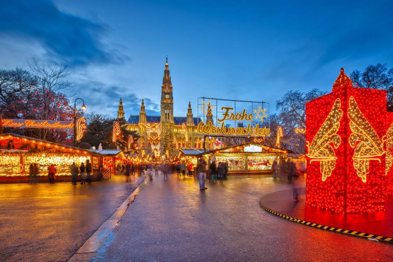 Vienna Austria famous Christmas markets-Best Winter Destinations in Europe