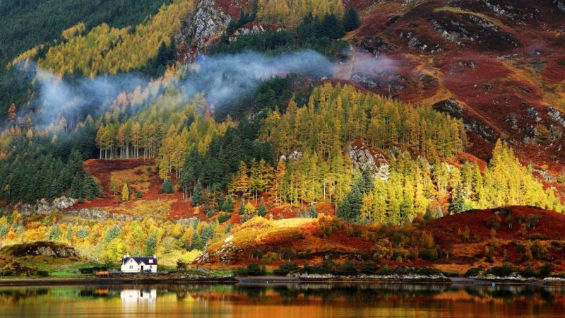 Scottish Highlands autumn 1