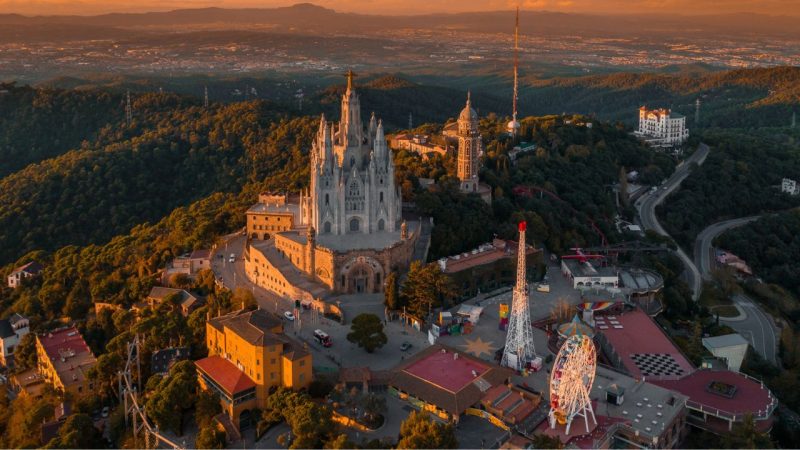 Tibidabo and Sagrat Cor