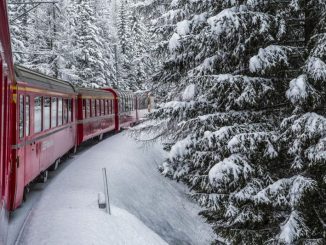 Bernina Express in Switzerland