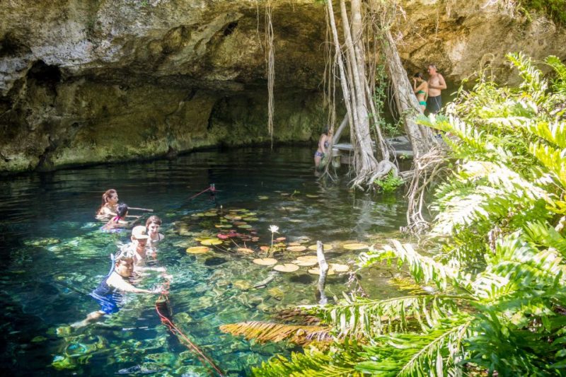 Cenote Underground Caverns Tour