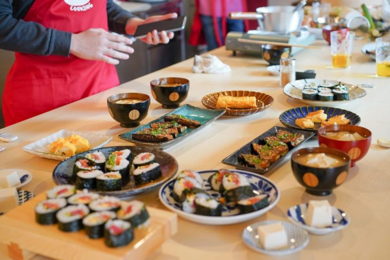 Japanese cooking Class-Best Cultural Experiences in Japan
